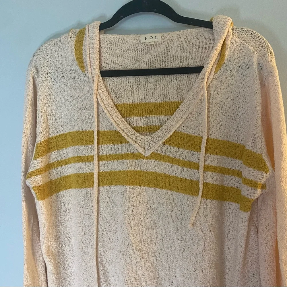 POL Women’s Oversized Lightweight Hoodie with Bell Sleeves Size Large - Picture 4 of 10
